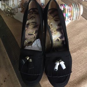 Sam Edelman Wesley Black Suede shoes